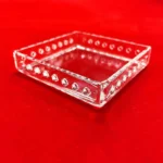 Laboratory Clear Quartz Container Transparent Rectangular Fused Quartz Box