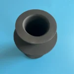 SiC Silicon Carbide Ceramic Flange Sleeve RBSiC Pipe Joint Liner & Shaft Bushing for High Wear Resistant Slurry Conveying - Image 3