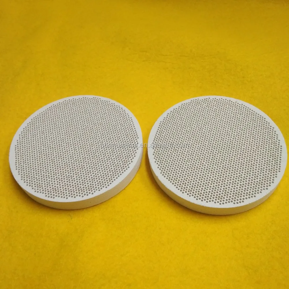 Hb18883418990424ca36e801b8865b1d8A.webp Infrared Honeycomb Ceramic Plate for Gas burner Infared Radiation Heat Extruder Honeycomb Ceramic Cordierite Plate - Image 1