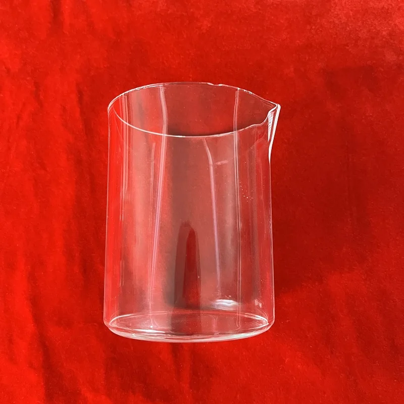 Hb4f65bd645214232b85cca8e25fb288ei.webp High purity clear quartz glass beaker without graduation - Image 1