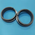 Insulator Silicon Carbide Irregular Ring Black Surface Polishing SiC Ceramic Ring - Image 3