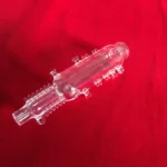 High Temperature Clear Digestion Device clear Quartz Glass Tube - Image 2