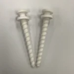 Mullite Ceramic Screws for Fastening Ceramic Fibre Boards High Temperature Resistance Refractory Ceramic Parts for Furnace Kiln - Image 2
