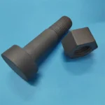 Reaction Sintering Silicon Carbide Block Insulator SiC Ceramic Screw Nut - Image 5