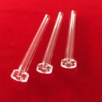 Factory Custom Cuarzo Fused Silica Quartz Glass Welded Quartz Tube With Flange Kf Flanged Quartz Tube - Image 5