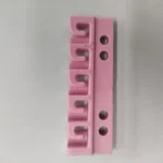 Textile Machinery Part Industrial Ceramic Pink 95% Alumina Ceramic Five Comb Wire Guide Hook Cutting Wear Resistance - Image 4