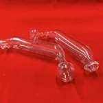 Customized Clear Laboratory Glassware High Purity Transparent Quartz Glass Part - Image 6