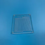 High-quality Clearly Etched Patterned Conductive Coated Fused Quartz ITO-coated Plate High UV Transmission for Semiconductor - Image 2
