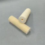 Customized Tight Tolerance 99% 95% Pure Aluminum Oxide Al2o3 Wire Guide Roller Textile Machinery Ceramic Fitting Industrial Part