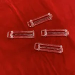 Laboratory Instruments Silica Glass Wafer Carrier 2inch clear Quartz Glass Boat  for Processing Photovoltaic Semiconductors - Image 2