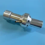 Aluminum Case 50mm Thread Dustless Water Induction Wet Blasting Nozzle - Image 2