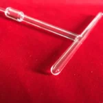 Custom High Temperature Resistance Clear Quartz Glass Tubing T Shape Polished Fused Silica Glass Tubes - Image 5