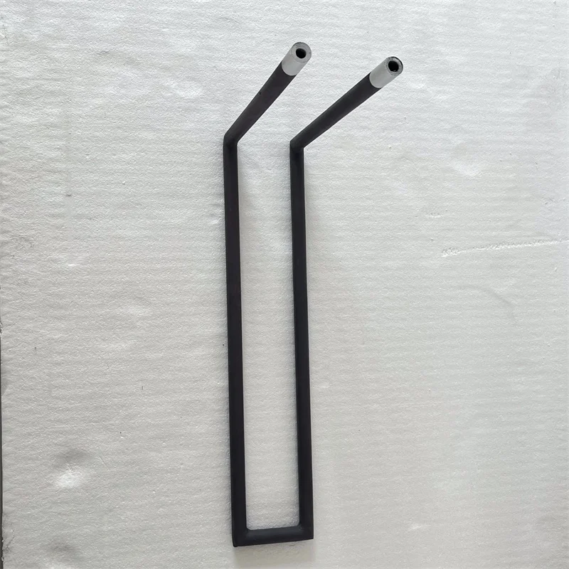 Hbd2d1be6667f4464a26b8e2b990842d1y.webp Insulator Silicon Carbide Heating Rod Customized SiC Ceramic Irregular Rod - Image 1