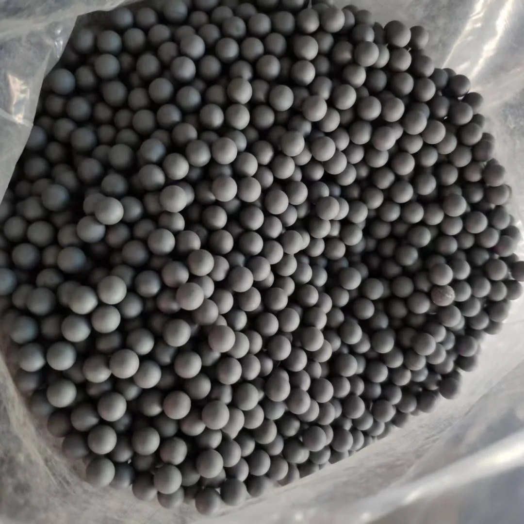 Hbd40ae164e3945d5979c1d6fd942914fC.webp 2/3/5/6/8/10/12mm Reaction Bonded Silicon Carbide Media Beads SIC Ceramic Grinding Balls - Image 1