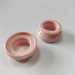 Wear Resistant Pink Alumina Ceramic Roller Al2O3 Yarn Guide Thread Wheel  for Textile Machine - Image 5