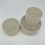 Refractory Cordierite Honeycomb Ceramic Monolith Catalyst Support Stone Monoliths / Honeycomb Monolith - Image 4