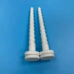 Cordierite Mullite Refractory Ceramic Steatite Ceramic Screw Tube Insulator Porcelain Parts - Image 4