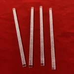 Transparent Quartz Glass Fiber Rod clear Glass Fused Quartz Rod With Grooves