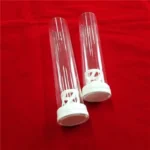 Flat Bottom Transparent Quartz Glass Test Tube Clear Fused Silica Quartz Tube - Image 6