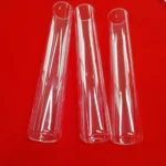 Customized High Quality Silica Quartz Flat Bottom Pipe Glass One Side Closed Furnace Glass Tube - Image 4