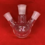 High Purity Heat Resistance Lab Glassware Transparent Quartz Glass Chemistry Round Bottom Flask 3 Necks 250ml - Image 6