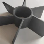 Sic Silicon Carbide Ceramic 6-Blade Stirrer Impeller RBSiC Ceramic Mixing Paddle for High Temperature & Corrosive Slurry - Image 6