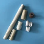 High Voltage Steatite Ceramic Screw Insulator White 95% Alumina Ceramic Insulator - Image 2