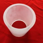 Custom Large Diameter Frosted Quartz Tube Silica Glass Tubing - Image 5
