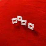 Laboratory Translucent Frosted Fused Silica Quartz Flange Glass Ring Quartz Glass Flange - Image 2