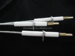 Custom  Alumina Glazed Ceramic Ignition Ceramic Electrodes with Brackets - Image 4