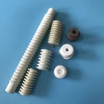 High Voltage Steatite Ceramic Screw Insulator White 95% Alumina Ceramic Insulator