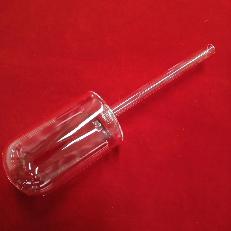 Hc3c069c1f566423c882049a6eccdff62J.webp Various Size Transparent Heat Resistant Quartz Tube Clear Glass Ampoule - Image 1