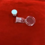 UV Optical Transparent High Purity Quartz Cuvette Quartz  UV Glass Cuvette With Stopper - Image 2