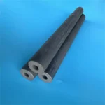 Customized Black Silicon Carbide Tube Surface Polishing SiC Ceramic Pipe - Image 2