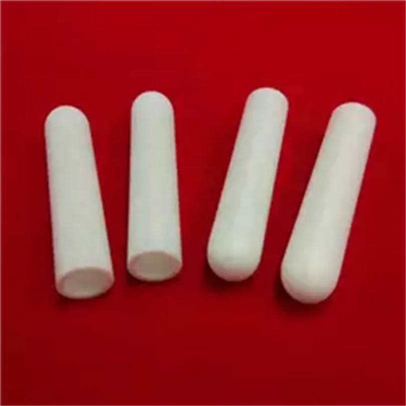 Hc5329d486bab4232a7675325f2f467abs.webp Polished ZrO2 One End Closed Zirconia Ceramic Protection Tubing Insulating Tubes - Image 1