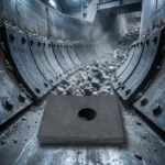 Curved Silicon Carbide (SiC) Liner Plate High Wear Resistant Impact Resistant SiC Wear Block for Mining Chute Lining