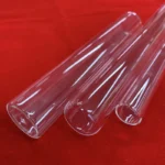 Round bottom clear quartz glass tube one end domed customize transparent quartz tube - Image 6