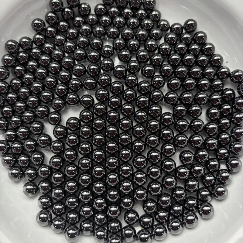 Hca00daa1bdb744ed92fee8debb6ee72ci.webp G5 Grade Silicon Carbide SiC Ceramic Bearing Ball - Image 1