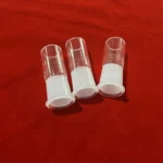 Heat Resistance Frosted EndsTransparent Fused Silica Quartz Glass Tube Connector - Image 2