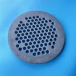 Reaction Sintered Silicon Carbide Disc Large Diameter SiC Ceramic Board With Hole - Image 2