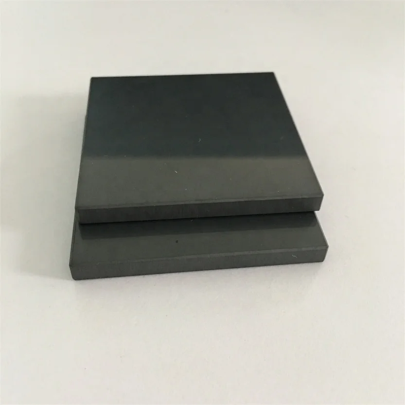 Hcc23706d83cc4147beae43768db4ed06O.webp Fine Polished SSIC Plate Pressureless Sintering Silicon Carbide SiC Ceramic Board - Image 1