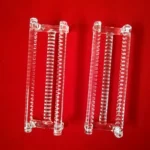 Clear Quartz Boat Heat Resistant Quartz Glass Boat for Semiconductor Wafer Processing - Image 2