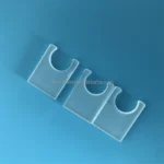 High Temperature Resistant Deep Processing Opaque Quartz Glass Sheet With Cut Hole - Image 2