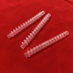 Transparent Spiral Quartz Tube Custom clear Spiral Quartz Glass Coil Pipe