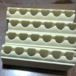 Heat Resistant Steatite Ceramic Rod with Holes C221 Industrial Ceramic Insulator Ceramic Parts From 1-10 Holes