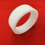 Customize milky white fused quartz flange opaque quartz glass flange - Image 2