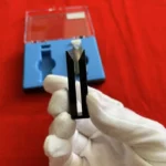 Quartz Cuvette Q-134 Micro Cell with Black Walls and with Lid Quartz/Glass Cuvette for Reflection Measurements - Image 5