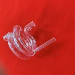 Custom Heat Resistance Polished Transparent Spiral Quartz Tube clear Spiral Fused Silica Glass Coil Tubing for Tube Furnace - Image 3