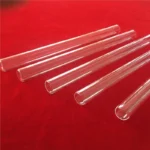 Customized High Quality Silica Quartz Flat Bottom Pipe Glass One Side Closed Furnace Glass Tube - Image 3