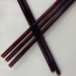 High Purity Ruby Quartz Glass Tube Heating Dark Red Fused Silica Quartz Pipe - Image 3